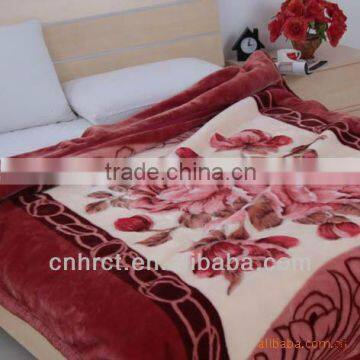 super soft mink blanket/blanket 100% polyester