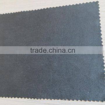 black eyeglass cleaning microfiber cloth with custom white color silk screen printing