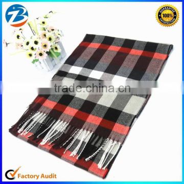 Hot Sale Men Long Winter Warm Wool Scarf Shawl