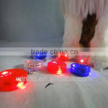 Hotsale promotional pvc round shaped blank pet tags