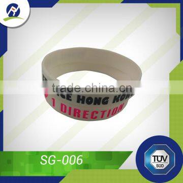 Beauiful and colourful custom bulk cheap silicone wristband