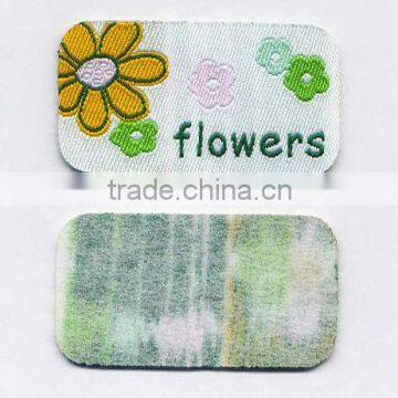 Lovely garment woven polyester label