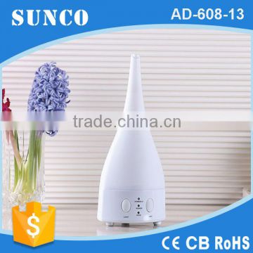 Mini fragrance diffusing ultrasonic humidifier fogger mist maker