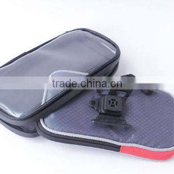 Waterproof bicycle mobile phone bag clear PVC surface since 1997