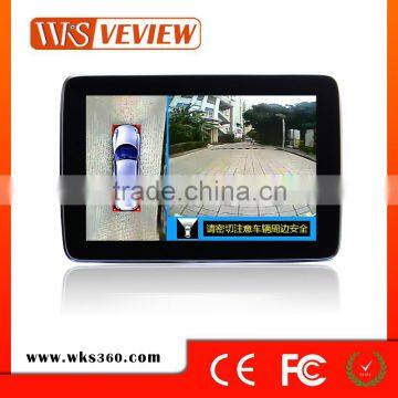 Universal camera 360 degree surround system with HD and dvr recorder function