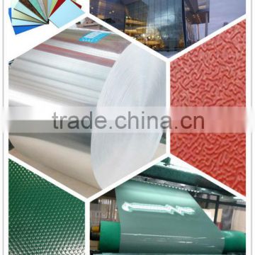 PE coated diamond embossed aluminum coil