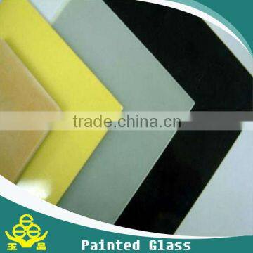 building glass 2mm-12mm CE&ISO Certificates Back Painted Glass