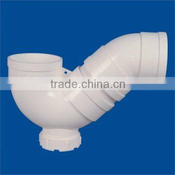 PVC-U Drainage Fittings: P Trap with Cleanout