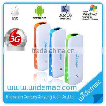 3G Portable Wireless Wifi Router With 1800mAh Power Bank