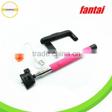 plastic handheld camera monopod, cell-phone monlexible monopod,selfi stik selfie stick extendable bluetooth monopod