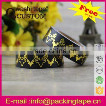 Brand new gold print tape for package