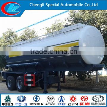 China brand chemical semi-trailer 2 axles Hydrochloric acid new semi truck