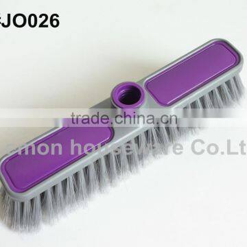 plastic broom rubber edge sweeping brush cleaning broom indoor