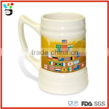 ceramic mugs customized logo antique beer steins