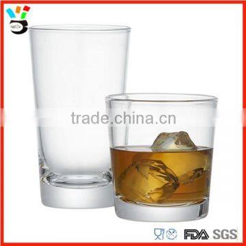 14 oz & 7 oz drinking glass bar pub glasses