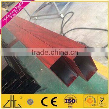 Wow!! powder coating color aluminum tube manufacturer / anodized color aluminum pipe / wood color aluminum pipe factory supplier