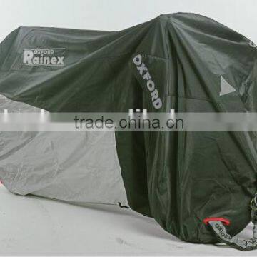 Custom plastic rain protection two and three wheel TOP motorcycle seat cover