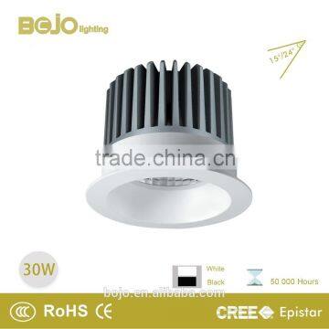 New led light RA>8030w cob Led downlight