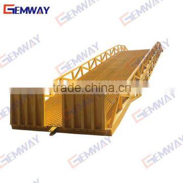 10 ton mobile used loading dock ramp for forklift