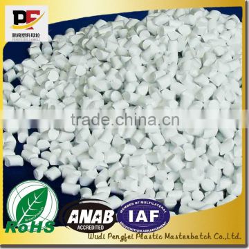 Top quality competitive price white masterbatch with high-grade rutile Tio2,color plastic masterbatch manufacturer