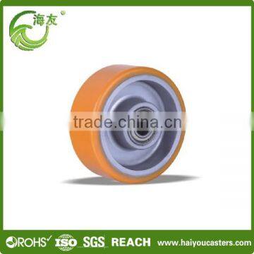 2015 good quality new wheelbarrow polyurethane wheel