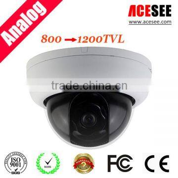 ACESEE monthly deal cost effective plastic dome 1200tvl cctv camera