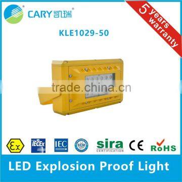 2016 China Supplier LED Explosion Proof light,ATEX approved 50W led explosion proof lamp