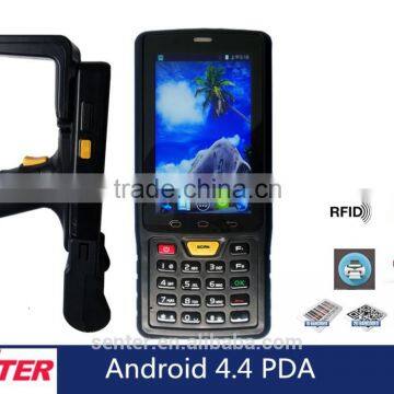 Shandong SENTER 4 Core 4G industrial PDA with the functions of UHF/RFID reader