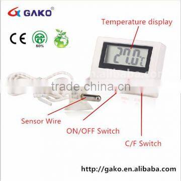 GAKO thermometer 1.5V(AG13) plastic material digital aquarium thermometer