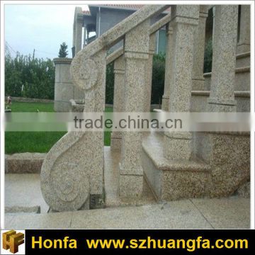 Amarelo Alpendurada Granite Stair Balustrades