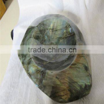 2015 Hot Sale Labradorite Crystal Stone Ashtray for Sale photo-3