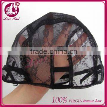 wig caps for making cap only stretch lace weaving cap adjustable straps,U-part wig cap for weaving,medium size