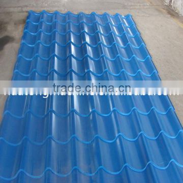 Color steel Arc glass roof tile roll forming machine