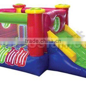 cheap inflatable combo,inflatable bouncer and slide for sale A3001