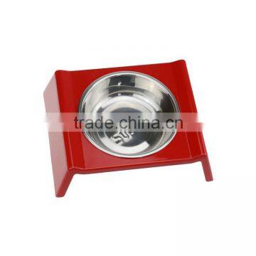 Chi-buy, 160ml Insert Dish Elevated Food Feeding Dog Bowl photo-5