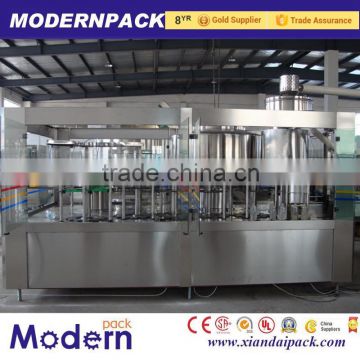 Automatic 3in1 milk bottle filling machine milking line