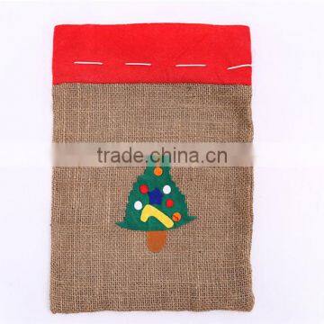 Modern style attractive style Non-woven Santa Claus christmas gift bag fast delivery