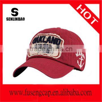 Leisure sports stylish hat applique baseball cap