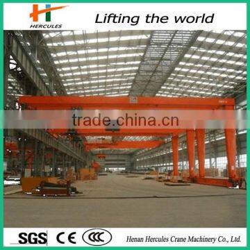 High-Duty 10 Ton Small Semi Overhead Gantry Crane With Hoist