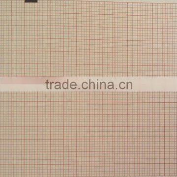 3-Channel ECG Paper / 80mm*70mm-200P Z fold electrocardiograph paper for Schiller
