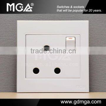 switched socket outlet / wall socket 220V / electrical socket South Africa