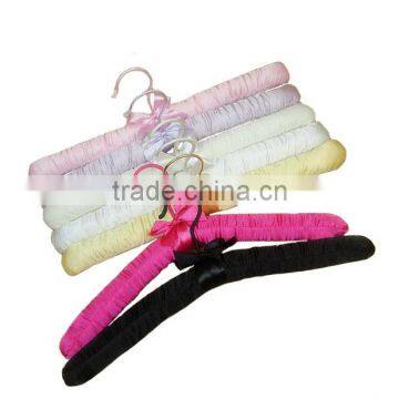 Adjustable Satin Padded Hanger, Bendable Clothes Hangers