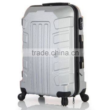 Fashionable hard shell ABS PC colorful airport travel trolley luggage