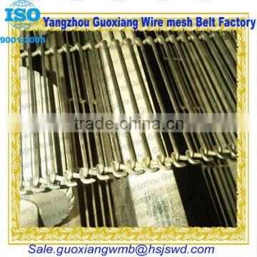 high quality chain link belt conveyors china or conveyer belt china with wire mesh belt