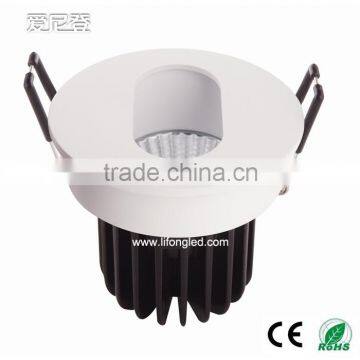 Hotel lighting LED ceiling COB downlight 7W CE RoHS