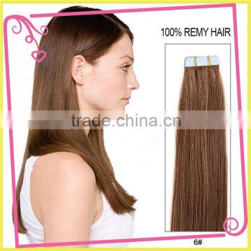 soft silky remy tape hair