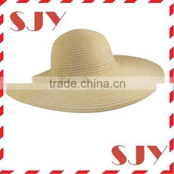 Cheap floppy wide brim mexico straw sombrero hat