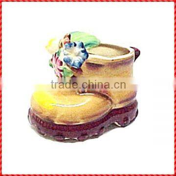 Vintage Wholesale Custom Baby Shoe Designed Indoor Planter