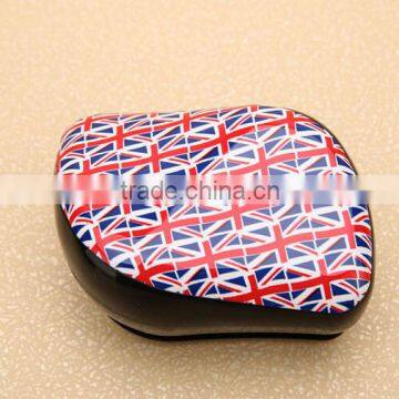 Newest Korea Style Wholesale Head Massage Rainbow ABS Hairdressing Comb photo-4