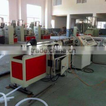 PE single wall corrugated pipe machine for electric wire